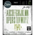 thumbnail image 5 of Sizzix Thinlits Dies By Tim Holtz 31/Pkg-Alphanumeric Stretch Upper, 5 of 6