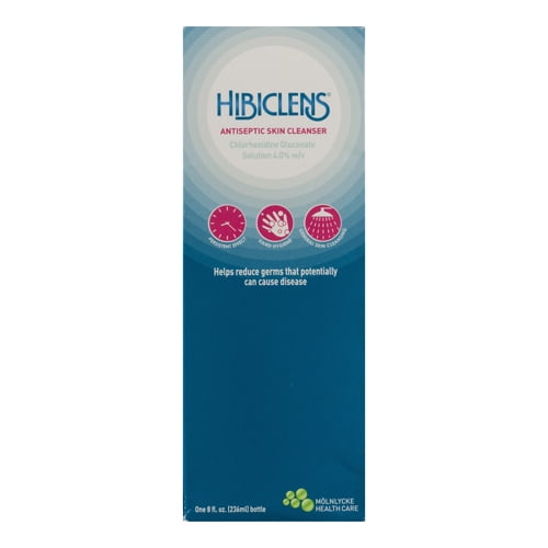Hibiclens Antiseptic Skin Cleanser, Hand Hygiene, 8 oz, 2 Pack
