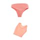 thumbnail image 1 of 2 piezas 1/6 conjunto de calzoncillos camisola femenina ropa interior de mujer camisetas sin para de acción de, 1 of 9
