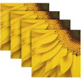 thumbnail image 5 of GZHJMY Sunflower Cloth Napkins Set of 1,Reusable Washable Polyester Dinner Table Napkins for Kitchen,Dining,Restaurant,Party Decoration, 5 of 7