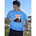 thumbnail image 2 of Corgi Miss You Tie Dye Cyclone Men -Image by Shutterstock, Male XX-Large, 2 of 4