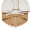 thumbnail image 3 of Jersey elástico de vellón polar para perro, suéter de cuello alto para invierno, perros, S-xxl,L, rosa gris Feliz Sencillez, 3 of 5
