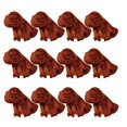 thumbnail image 1 of Servilletas de gasa Servilletas de cena arrugadas Servilletas de mesa Servilletas de tela decorativas (Claret, 1 Claret, 1 of 5