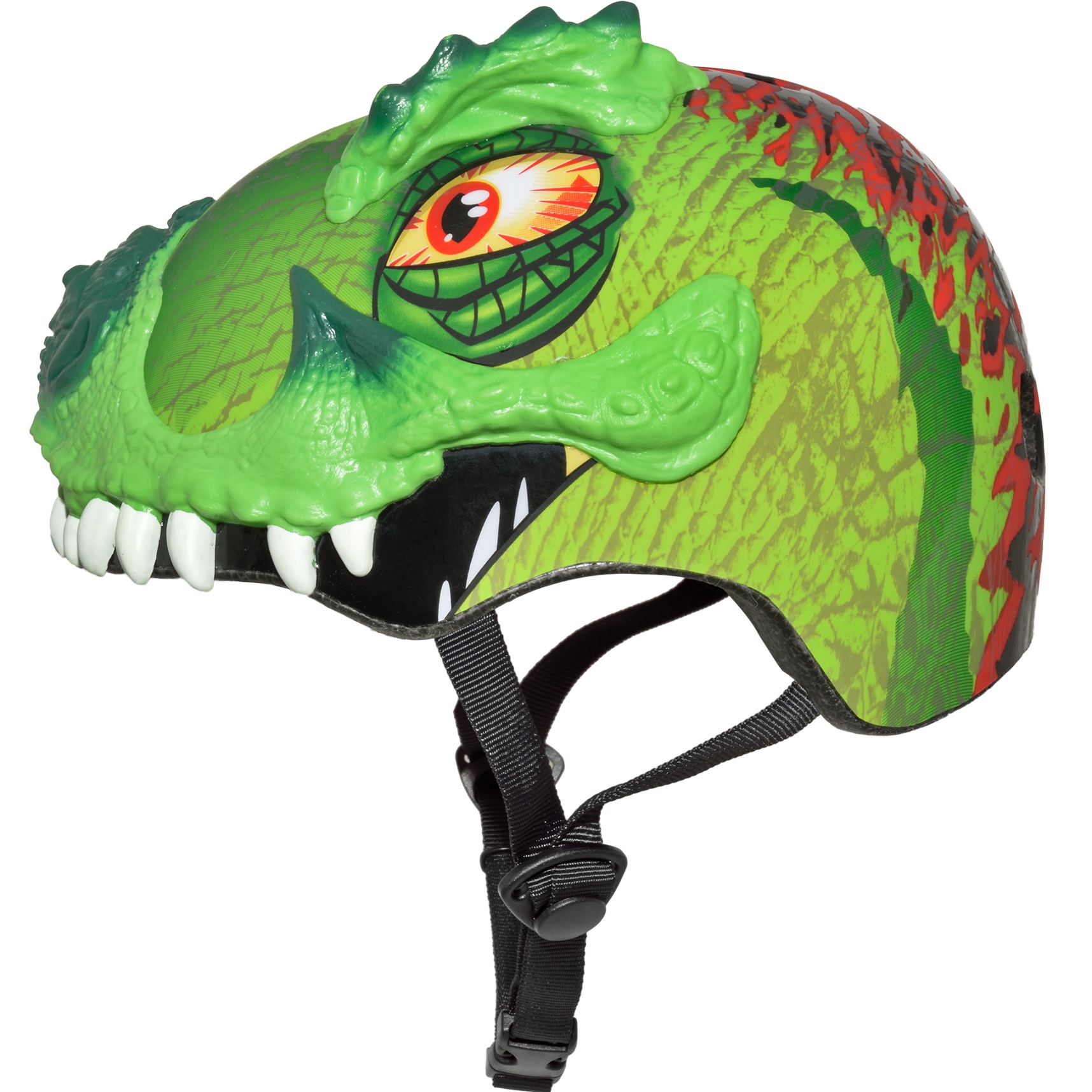 Raskullz T-Rex Awesome Green Helmet, Child 5+ (50-54cm) - Walmart.com