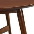 thumbnail image 3 of Millies Contemporary Round Mahogany Wood Dining Table, 3 of 6
