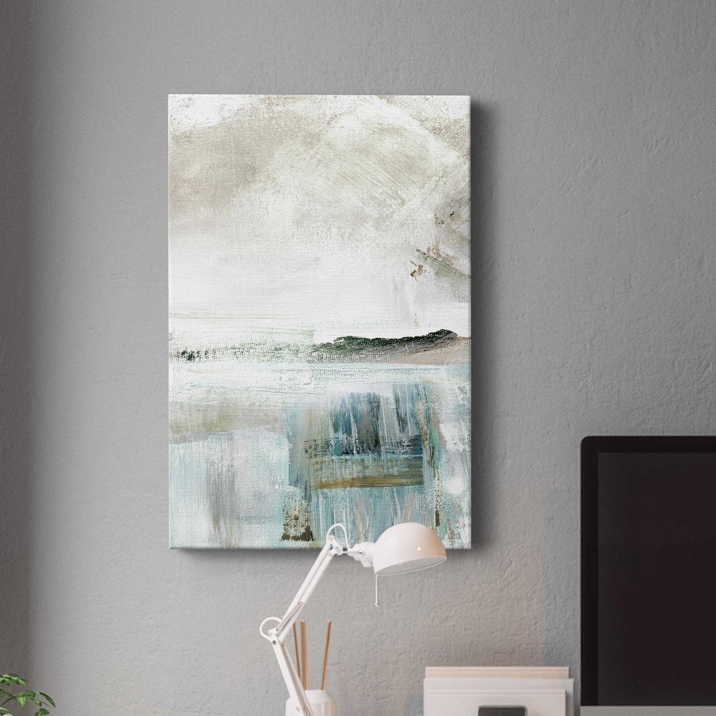 Summer Teal II Premium Gallery Wrapped Canvas - Ready to Hang - 8 x 12