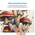 thumbnail image 4 of Naloa Cute Forest Mushrooms Gaming Mouse Pad Large Mouse Mat Long Extended Desk Pad Non-Slip Rubber Mice Pads Stitched Edges Thin Pad (16x29.5 Inch), 4 of 8