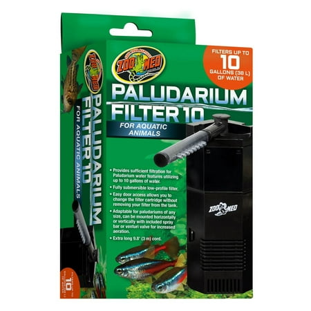 UPC: 0097612510102 | Zoo Med Laboratories Paludarium Filter for Aquatic Animals Up to 10 Gallons