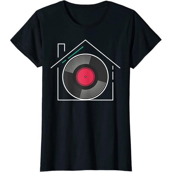 House Music DJ Turntable T-Shirt