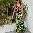 thumbnail image 3 of Animal Print Patterns Sleeveless Dress Female Clothing Dress Women Summer 2025 Dress, 3 of 7