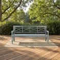 thumbnail image 3 of Safavieh Karoo Indoor/Outdoor Contemporary Acacia Bench, 3 of 8