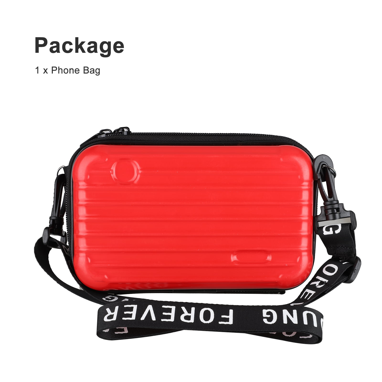 red purse crossbody