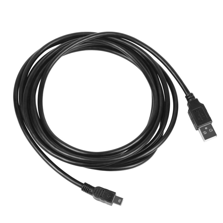 Insten 10' USB 2.0 A to Mini B 5pin Male Data Sync Charger Cable for GPS  Camera MP3 MP4 Speaker PS3 Controller 
