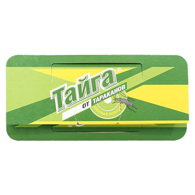 5 trampas para cucarachas no tóxicas para uso en interiores y exteriores (verde 5 unidades)