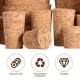 thumbnail image 4 of KAKOWELY 25pcs Wine Bottle Cork Stoppers Leak-proof Bottle Plugs Tapered Corks Wine Beer Bottle Stoppers,2.48"X2.24"X0.79", 4 of 5