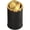 black, variant on 9L/2.4Gal Gold Trash Can,Brass Bathroom Garbae Can with Flipping Lid,Small Brass Garbage Can for Office, Laundry Room,Bedroom,Hotel