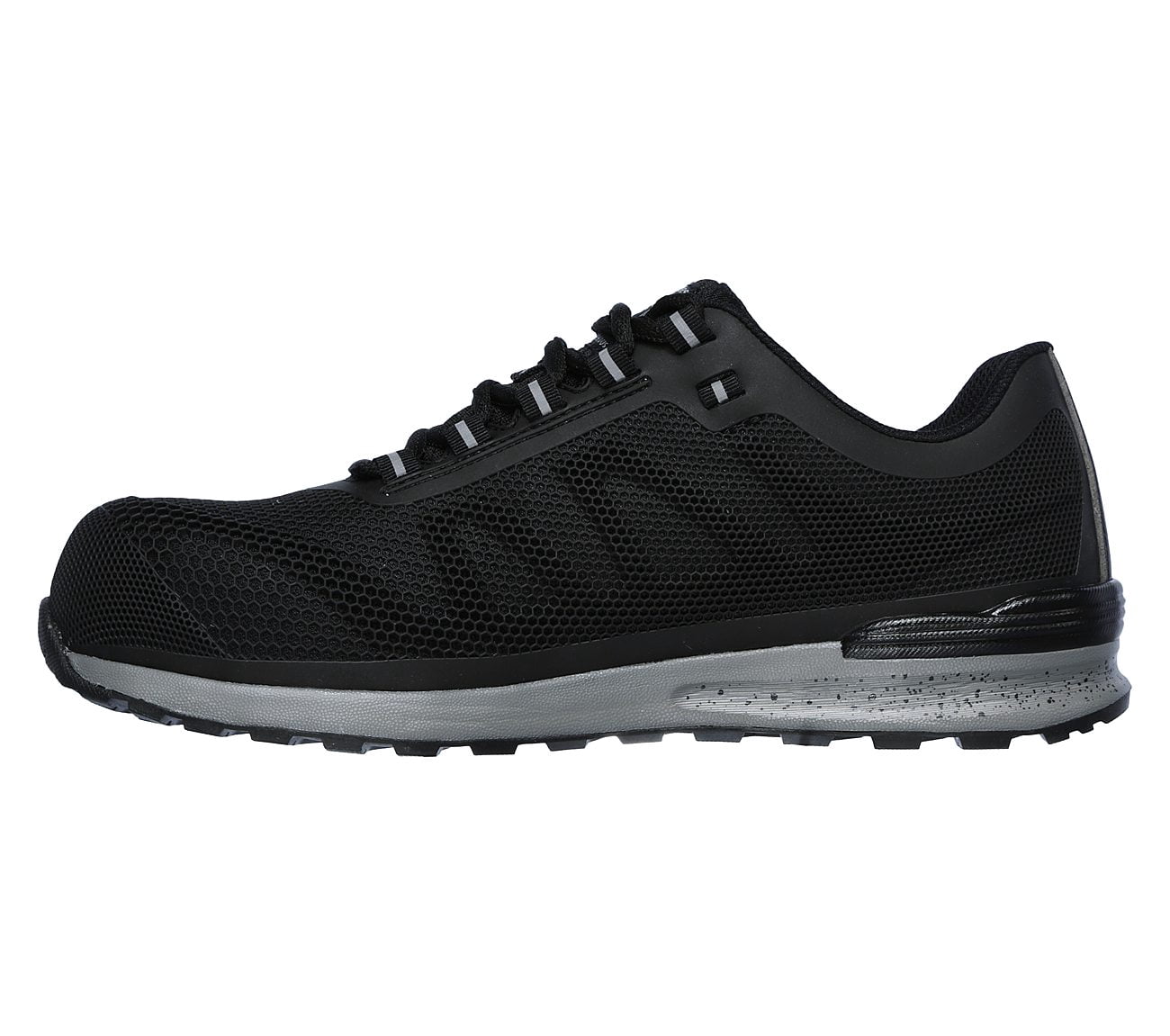 Skechers Work Men's Bulklin Composite Toe Safety Work Shoes - Wide Available