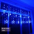 thumbnail image 3 of Guirnalda de luces LED con forma de estrella para decoración de bodas y Navidad, 3 m, iluminación festiva para exteriores, CA 110 V o 220 V, 3 of 5