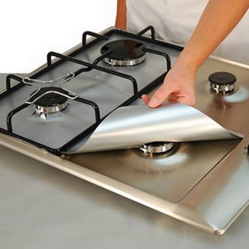 Reusable Washable Gas Range Stove Non Stick Liner Cover Hob Cooker Protect Cover 
