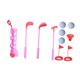 thumbnail image 5 of Juego de golf para niños pequeños, Toy Sport Golf Club, práctico, mini golfs deportivos juegan juguetes para niños para niños 3 4 5 6 años de edad rosa, 5 of 8