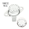 thumbnail image 3 of Uxcell Temperature Control Switch Thermostat 195°C 10A N.C 2 Pack, 3 of 5
