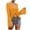 a1rt#-Yellow, variant on Women's Crochet Beach Cover Up Long Sleeve V Neck Swim Shirt Sheer Knit Bathing Suit Cover Up for Summer Beach Pool Swimwear