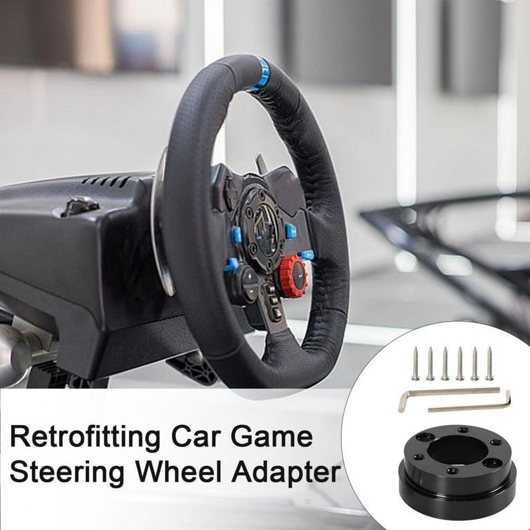 Replacement Alloy Racing Game Steering Wheel Adapter for