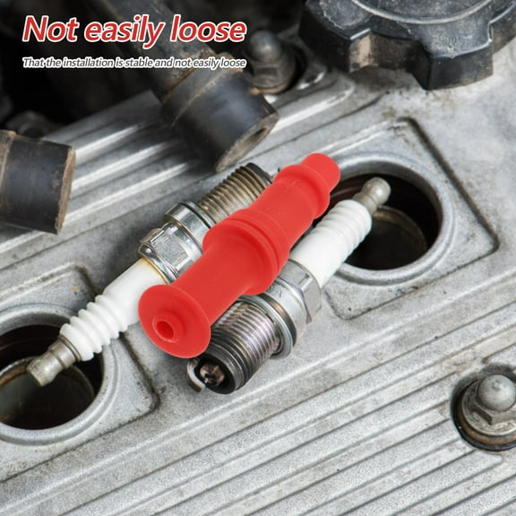 WHAMVOX Reliable Spark Plug Boot Portable Spark Plug Car Accessory Long-Lasting Metal Spark Plug Replacement for 500 ATV