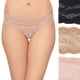 thumbnail image 3 of Pack de 3 tanga b.tempt'd Lace Kiss para mujer, 3 of 3