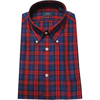 federatie vat Troosteloos Arrow Men's Regular-Fit Wrinkle-Resistant Dress Shirt, Midnight Plaid Size  (15.5-18.5 34/35) - Walmart.com