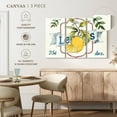 thumbnail image 4 of Elephant Stock Fruit Stand Ii Wall Sign Wall Art - Horizontal Multi Panel Canvas - Living Room Wall Decor - Wall Signs Multi Panel - Yellow And Red Decor By Anne Tavoletti - 33" x 20", 4 of 4