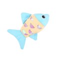 thumbnail image 2 of SPRING PARK 3Pcs Plush Cute Cat Fish Interactive Pet Kitty Toy Fish Plush Catnip Bite-resistant Chew Toy, 2 of 7