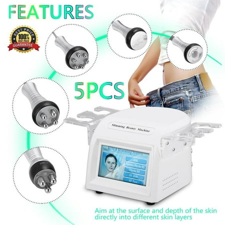 5 In 1 40K Body Fat Burner Ultrasonic Cavitation RF Slimming Machine Anti Cellulite Body Ultrasound Massager