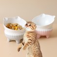 thumbnail image 5 of Non-slip Pet Water Bowl - Smooth Edge Solid - Large Capacity Convenient Feeding - Leak-proof Cat Food Bowl, 5 of 8