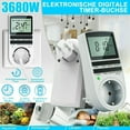 thumbnail image 4 of Energy Saving Programmable Timer, Digital Programmable Outlet Timer for Appliances with High-Definition Display, 2PCS, 4 of 5