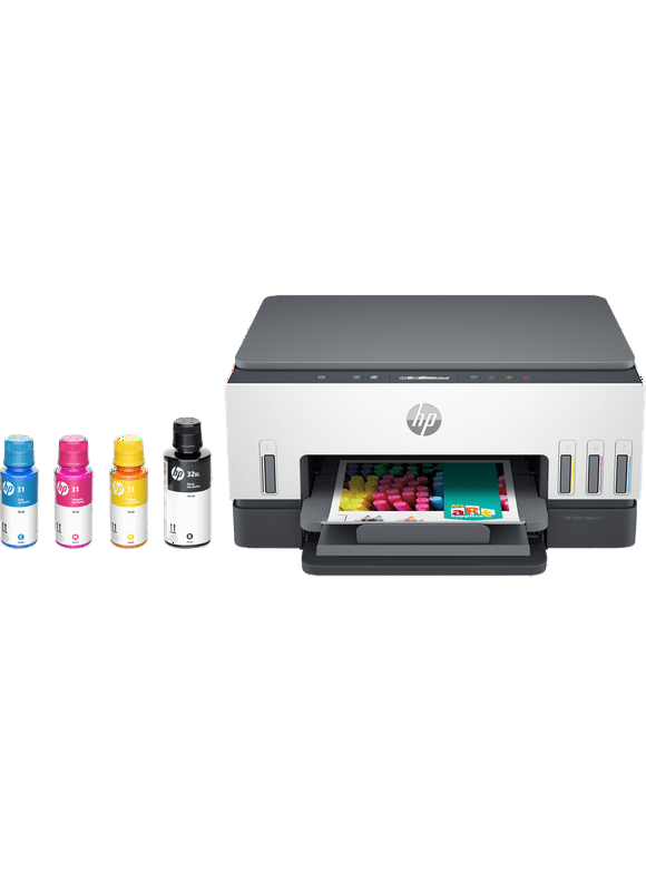 HP Smart Tank 6001 All-in-One InkJet Printer, Color Mobile Print, Scan, Copy,