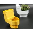 thumbnail image 4 of Clever Contraption Toilet Succulent Planter – Small Novelty Vase, 3D Printed PLA, 4 of 10