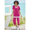 thumbnail image 6 of Woman Within Plus Size Layered-Look Tunic, 6 of 6