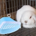 thumbnail image 4 of FONWILYO Bunny Litter Pan Triangle Toilet Potty Trainer with Easy to Clean Feature 1 Set, 4 of 7