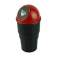 thumbnail image 2 of Creative Mini Auto Push Trash Can Holder Rubbish Bin Storage Box Car Accessories Black One Size, 2 of 6