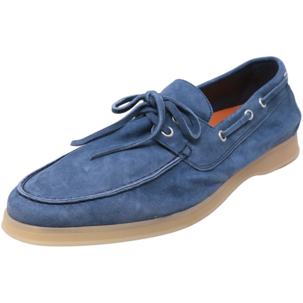 Andrea Ventura Firenze Men�s Aquariva Boat Shoe Cache Blue