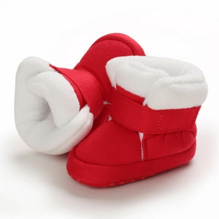 

Winter Baby Girls Shoes Cotton Soft Sole Bootie Shoes Winter Warm Boot Shoes Frist Walking Shoes