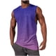 thumbnail image 1 of Hombres Moda Casual Impresión Suéter Cuello Redondo Tanque Deportivo, 1 of 4