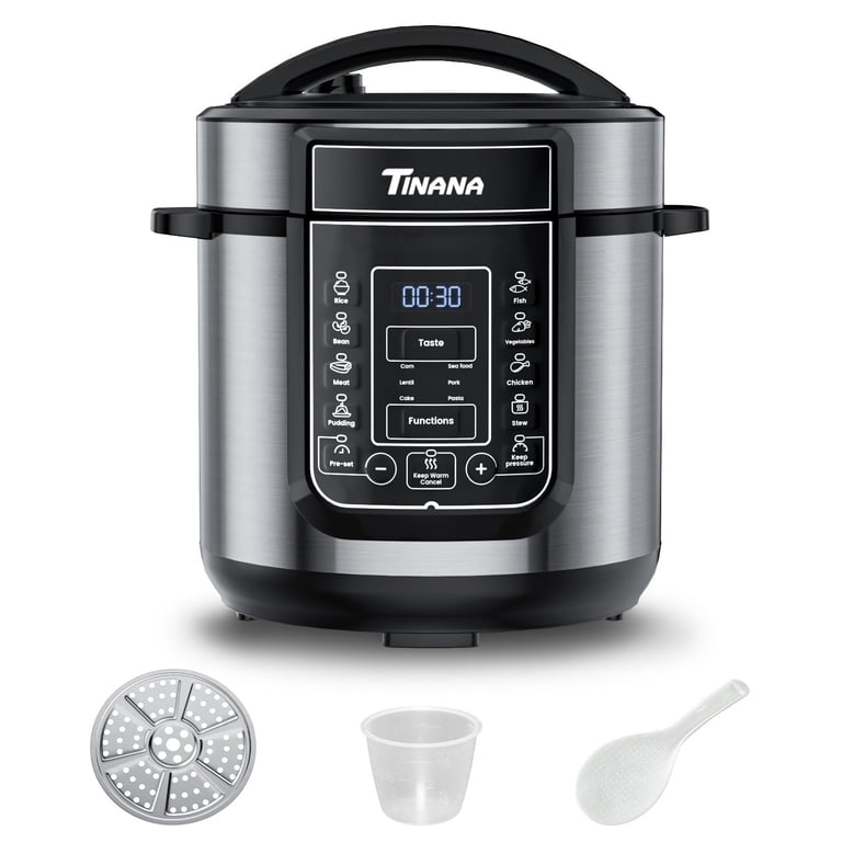 TINANA 6-Quart 9-in-1 Electric Pressure Cooker photo 8