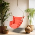 thumbnail image 4 of Hamaca Silla Colgante para Exteriores e Interiores de Algodon con cojin ilios innova Rosa, 4 of 9