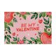 thumbnail image 2 of Juego de 4 manteles individuales para San Valentín, resistentes al calor, con estampado de lino, para una cena romántica a la luz de las velas, 45,7 x 30,5 cm., 2 of 9