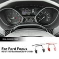 thumbnail image 2 of Real Soft Carbon Fiber Sticker For Ford Focus SE RS ST Ecoboost 2012 2013 2014 2015 2016 2017 2018 LHD RHD Car Speedmeter Frame., 2 of 8