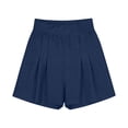 thumbnail image 6 of Ahabrexf Stretch Shorts with Pockets for Women, Elastic Denim-Like Fabric Casual Shorts with 2 Pockets, 6 of 9