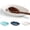 White, variant on Ceramic Spoon Rest for Stove Top, Spoon Holder for Kitchen Counter, Lead-Free Utensil Rest for Cooking Spoons, Ladles & Spatulas, Dishwasher Safe Farmhouse Kitchen Decor- Blue