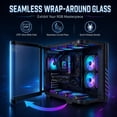 thumbnail image 6 of Gaming PC Desktop Liquid Cooled,Ryzen 7 8700F up to 5.0GHz, GeForce RTX 4060 Ti, 16GB DDR5, 1TB NVME, WiFi 6 & BT 5.4, 9× ARGB Fans, Windows 11, Mechanical Keyboard & Mouse, 6 of 11